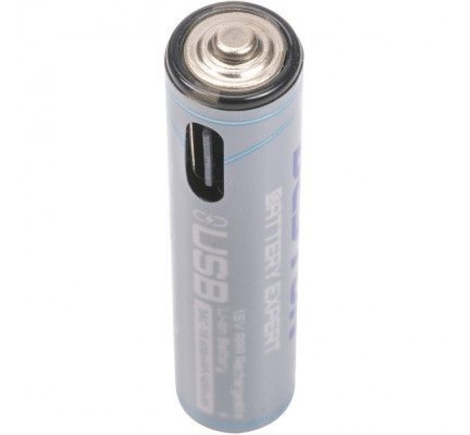 Beston Акумулятор Beston AAA USB Type-C 400mah 1.5V Li-ion * 4 (3AC-18/AA620272)