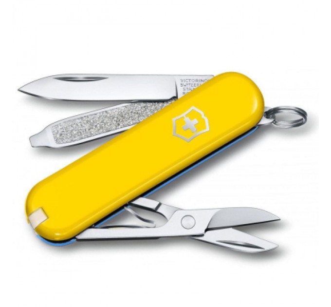 Victorinox Ніж Victorinox Classic SD Ukraine Жовто-блакитний (0.6223.8G.28)