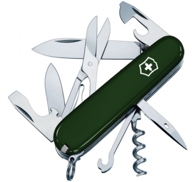 Victorinox Ніж Victorinox Climber 91 мм Зелений (1.3703.4)