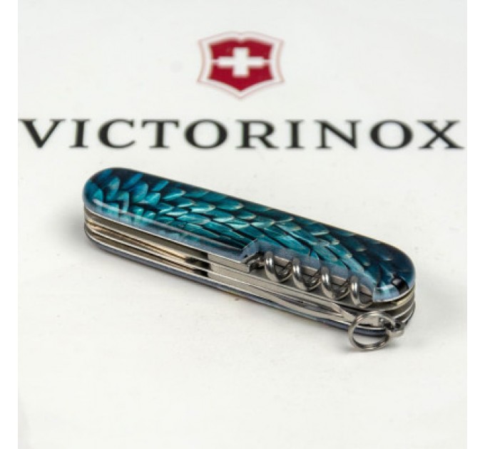 Victorinox Ніж Victorinox Climber Zodiac Лазурний дракон (1.3703.3_Z3290p)