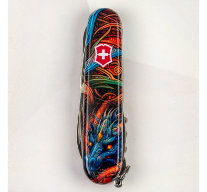 Victorinox Ніж Victorinox Climber Zodiac Сапфіровий дракон (1.3703_Z3260p)