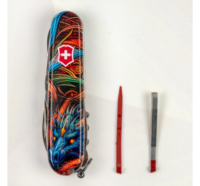 Victorinox Ніж Victorinox Climber Zodiac Сапфіровий дракон (1.3703_Z3260p)