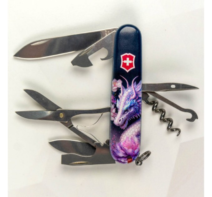 Victorinox Ніж Victorinox Climber Zodiac Чарівний дракон (1.3703.3_Z3280p)