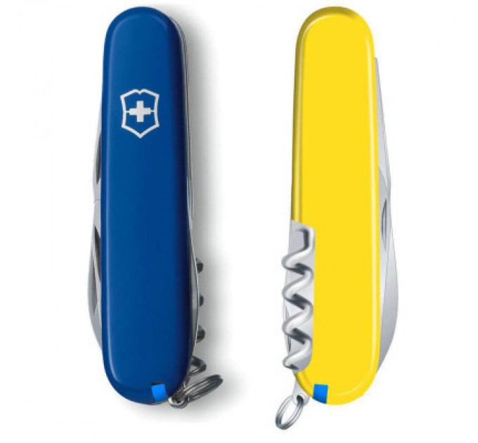 Victorinox Ніж Victorinox Camper Ukraine 91 мм Синьо-жовтий (1.3613.2.8)