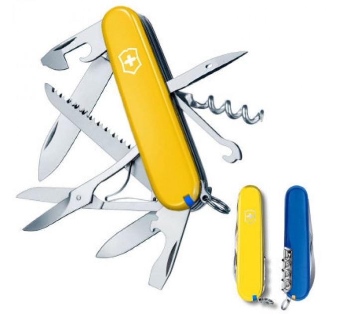 Victorinox Ніж Victorinox Huntsman Ukraine 91 мм Жовто-синій (1.3713.8.2)