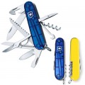 Victorinox Ніж Victorinox Huntsman Ukraine 91 мм Синьо-прозорий/Жовтий (1.3713.T2.8)