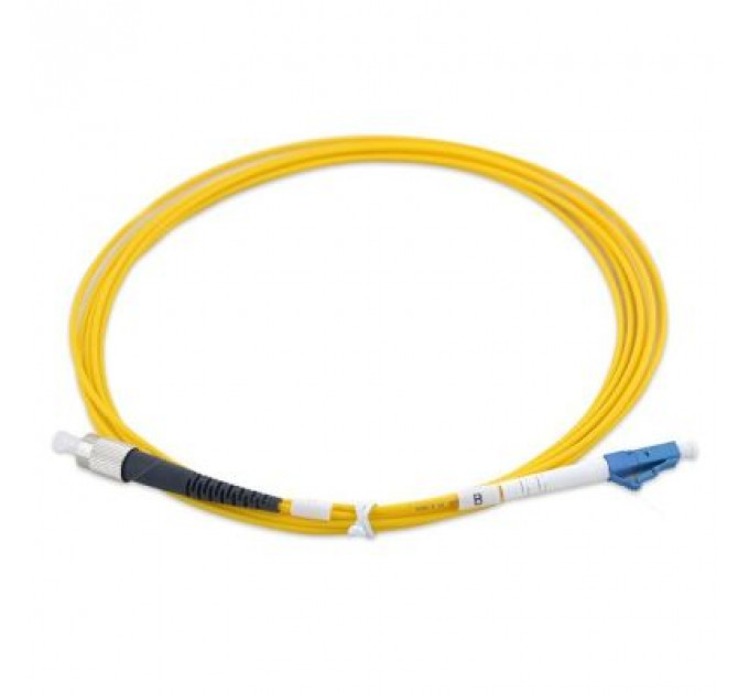 Оптичний патчкорд LC/UPC-FC/PC SingleMode Simplex 1м Eserver (ES-LC-FC/UPC-1-SM-S)