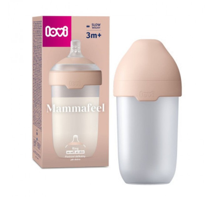 Lovi Пляшечка для годування Lovi Mammafeel 250 мл (21/596)