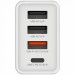 Verbatim Зарядний пристрій Verbatim USB 30W PD3.0 4-ports white (49701)