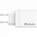Verbatim Зарядний пристрій Verbatim USB 30W PD3.0 4-ports white (49701)