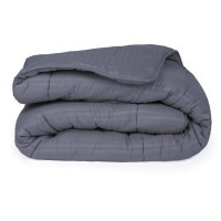 Ковдра MirSon зимова Шовкова Супер Тепла №9003 Eco Light Gray 110x140 см (2200005992982)