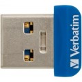 Verbatim USB флеш накопичувач Verbatim 16GB Store 'n' Stay NANO Blue USB 3.0 (98709)