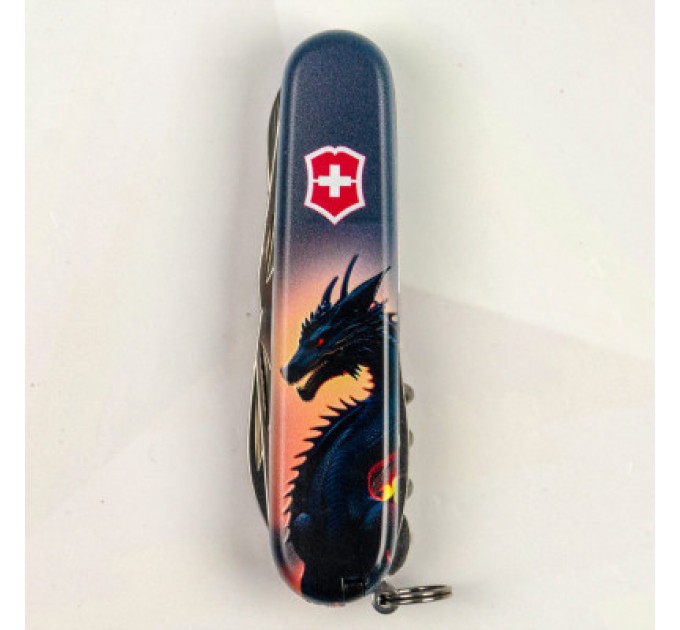 Victorinox Ніж Victorinox Climber Zodiac Дракон в променях сонця (1.3703.3_Z3270p)