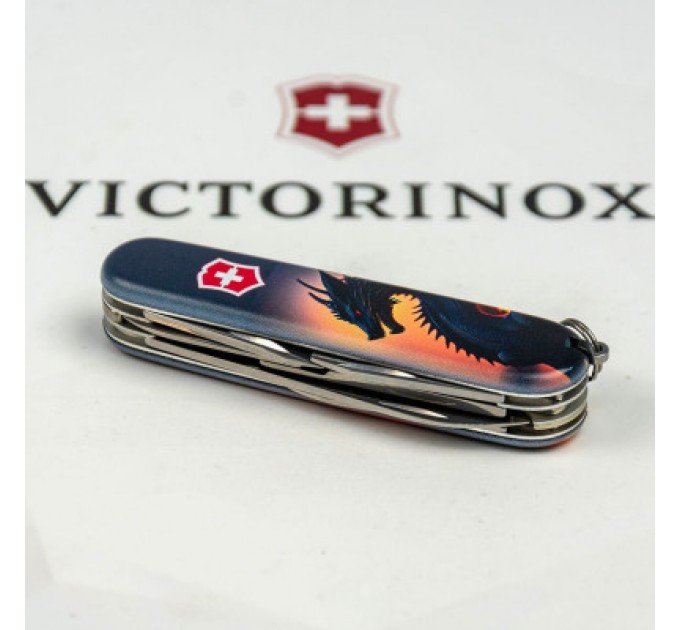 Victorinox Ніж Victorinox Climber Zodiac Дракон в променях сонця (1.3703.3_Z3270p)