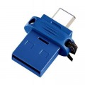 Verbatim USB флеш накопичувач Verbatim 64GB Dual USB Drive USB 3.0/Type-C (49967)