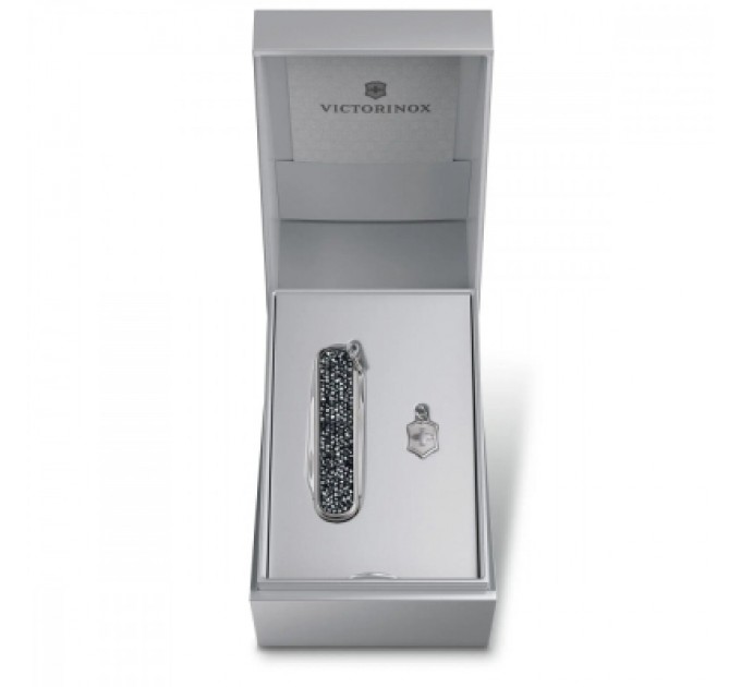 Victorinox Ніж Victorinox Classic SD Brilliant Crystal + брелок-лого (0.6221.35)