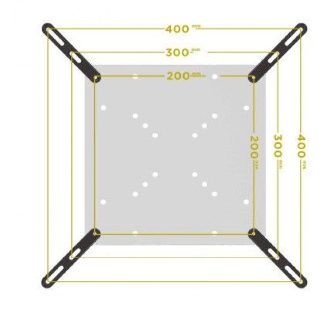 Brateck Кронштейн Brateck LCD-201F