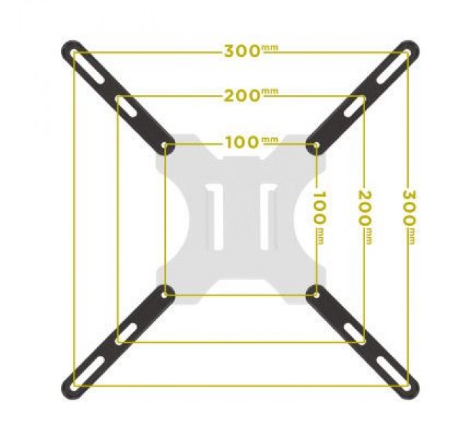 Brateck Кронштейн Brateck LCD-201F