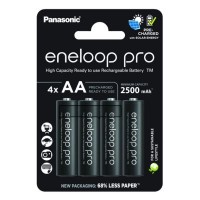 Акумулятор Panasonic AA Eneloop 2500mAh Pro NI-MH * 4 + Сase (BK-3HCDEC4CP)
