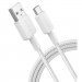 Anker Дата кабель USB 2.0 AM to Type-C 1.8m 322 White Anker (A81H6H21)
