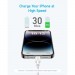 Anker Дата кабель USB 2.0 AM to Lightning 1.8m 322 White Anker (A81B6H21)