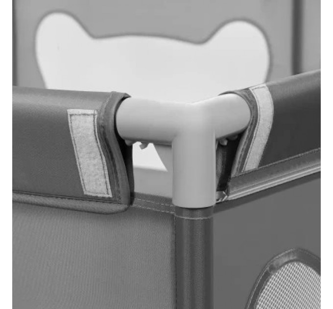 Lionelo Дитячий манеж Lionelo Willow Grey Concrete (LO-WILLOW GREY CONCRETE)