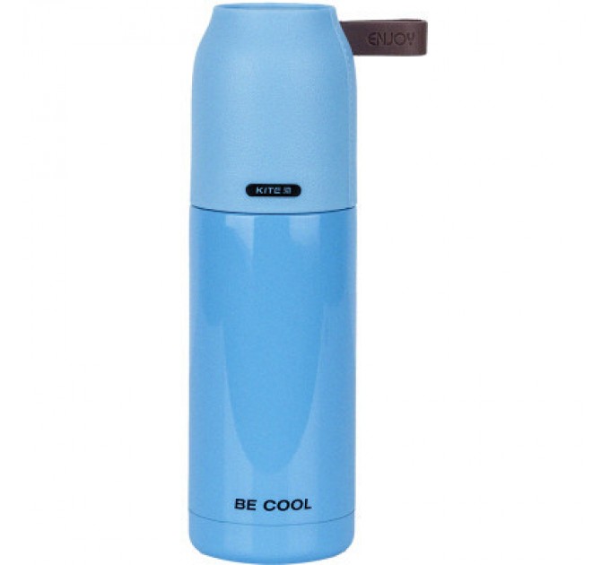 Kite Поїльник-непроливайка Kite Термос Pearl, 350 мл, блакитний (K24-302-4)