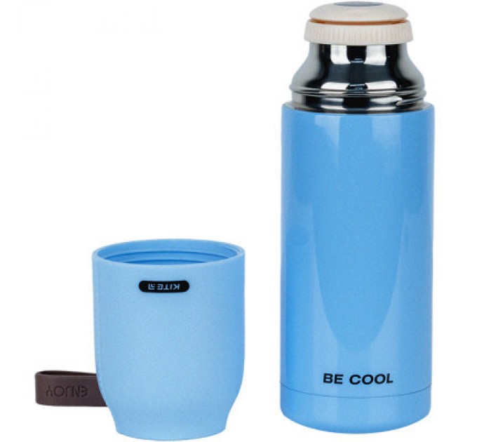 Kite Поїльник-непроливайка Kite Термос Pearl, 350 мл, блакитний (K24-302-4)