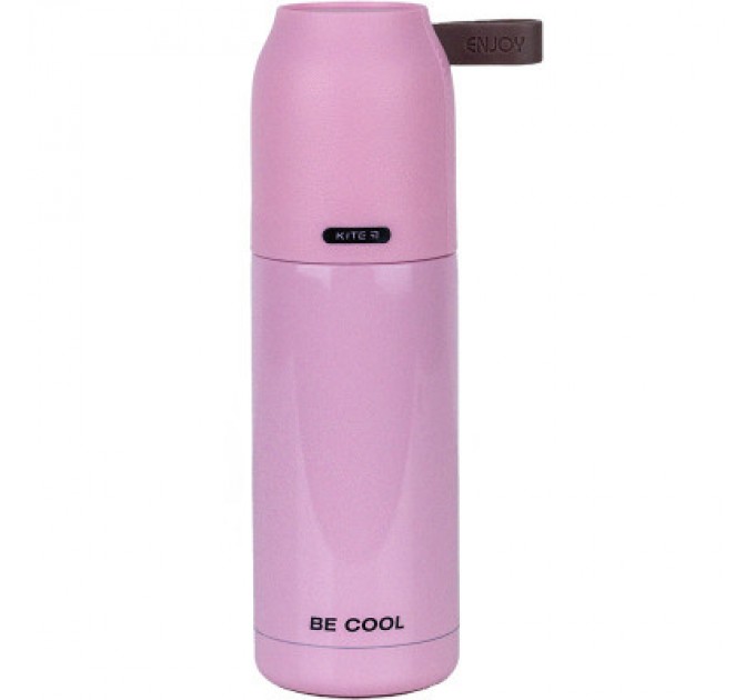 Kite Поїльник-непроливайка Kite Термос Pearl, 350 мл, рожевий (K24-302-3)