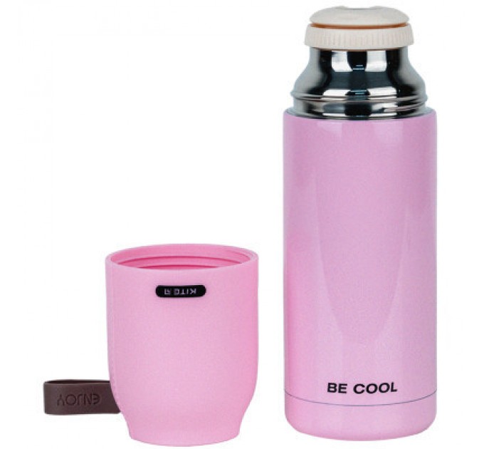 Kite Поїльник-непроливайка Kite Термос Pearl, 350 мл, рожевий (K24-302-3)