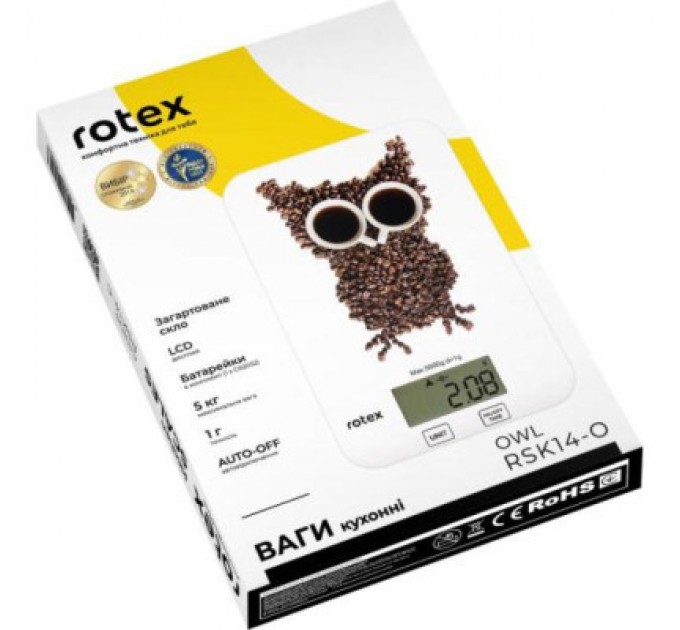 Rotex Ваги кухонні Rotex RSK14-O owl