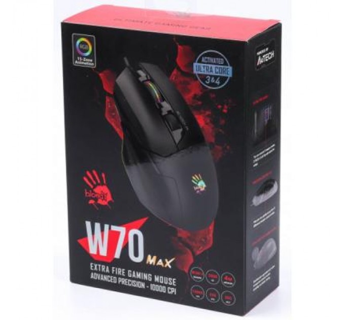 Мишка A4Tech Bloody W70 Max Stone black