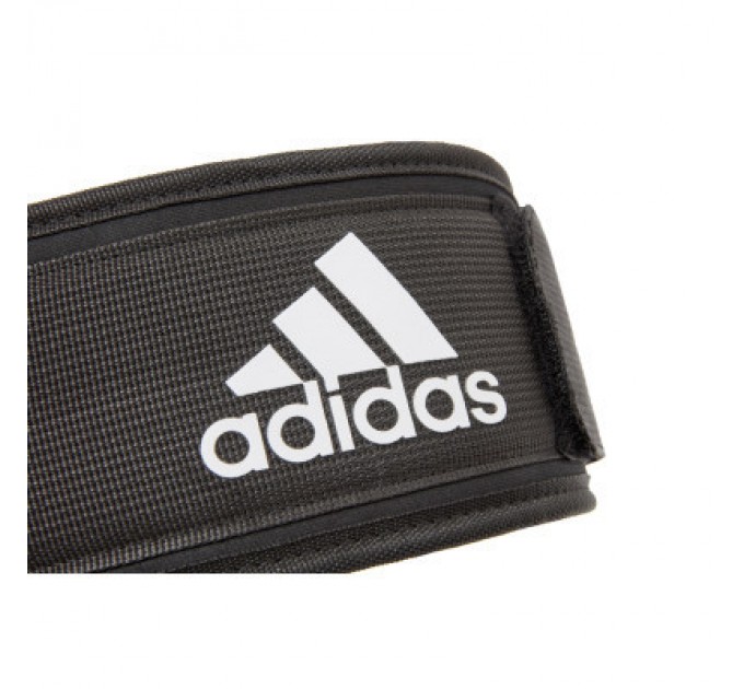 Adidas Атлетичний пояс Adidas Essential Weightlifting Belt ADGB-12256 XL 94 - 120 см Чорний (885652016339)