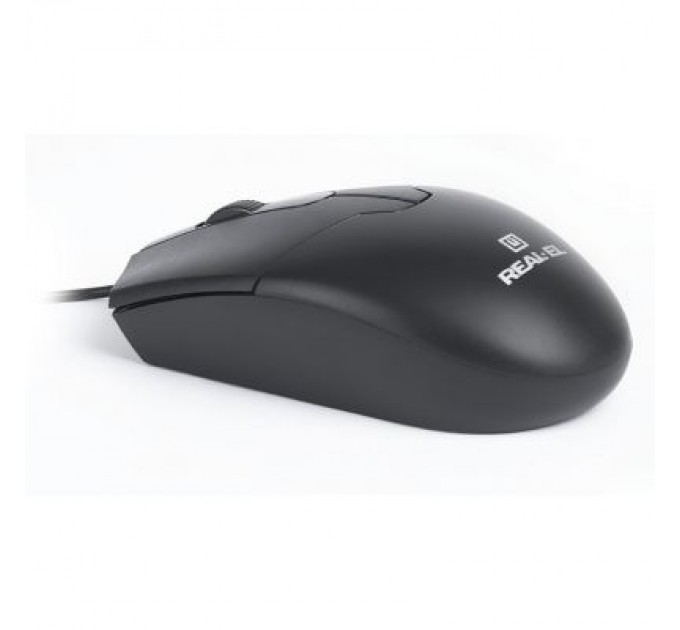 Мишка REAL-EL RM-208 USB Black