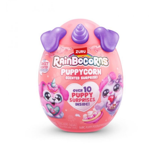 Rainbocorns М'яка іграшка Rainbocorns сюрприз H серія Puppycorn Scent Surprise (9298H)
