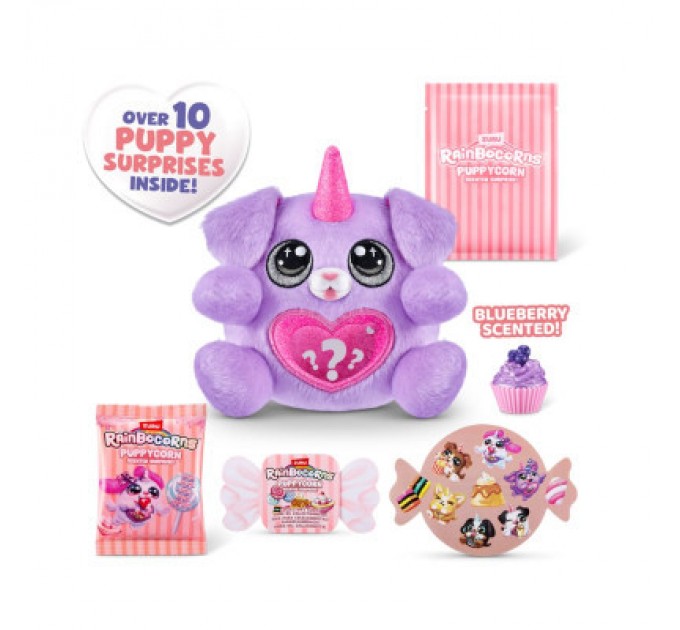 Rainbocorns М'яка іграшка Rainbocorns сюрприз H серія Puppycorn Scent Surprise (9298H)