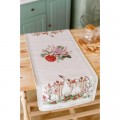 Прованс Доріжка на стіл Прованс гобеленова Велекодня Гуси 40х140 см (034163)