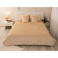 Руно Покривало Руно двостороннє декоративне Velour Beige ромб 220х240 см (330.55_Beige ромб)
