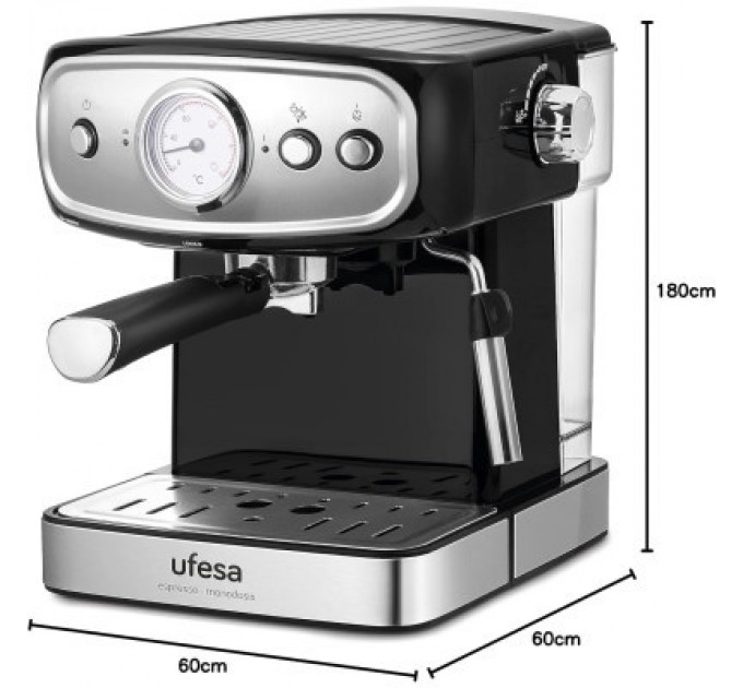 Ufesa Ріжкова кавоварка еспресо Ufesa CE7244 BRESCIA (71705061)