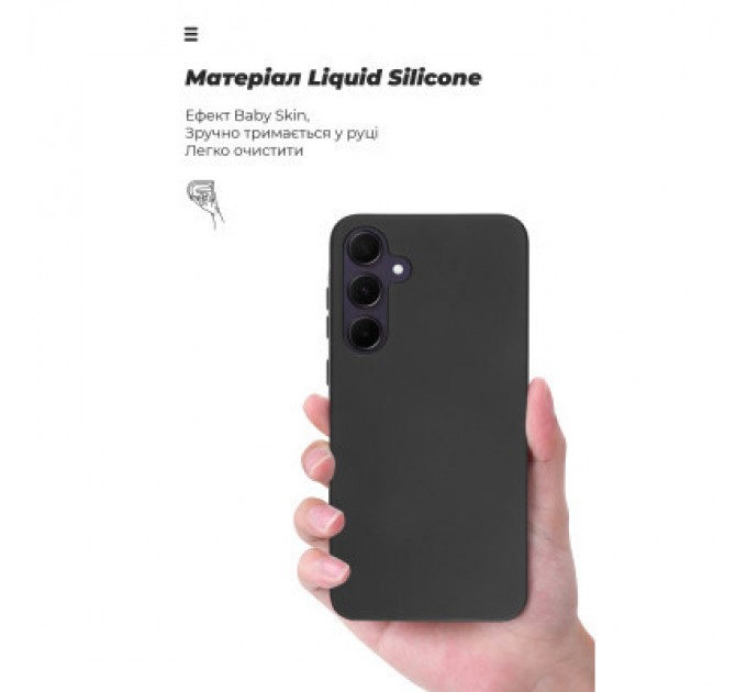 Armorstandart Чохол до мобільного телефона Armorstandart ICON Case Samsung A35 5G (A356) Black (ARM74319)