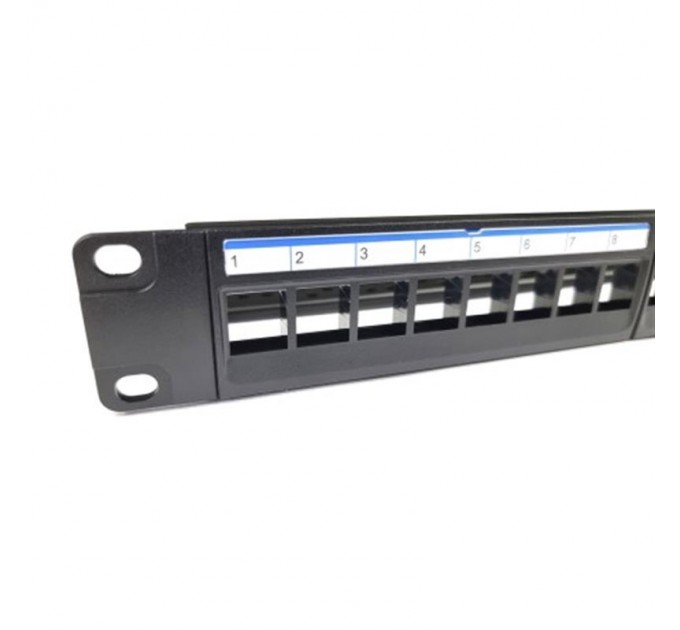 Патч-панель модульная EServer 19" 1U 24 порта, UTP, кат.5е (WT-2040A) без модулей