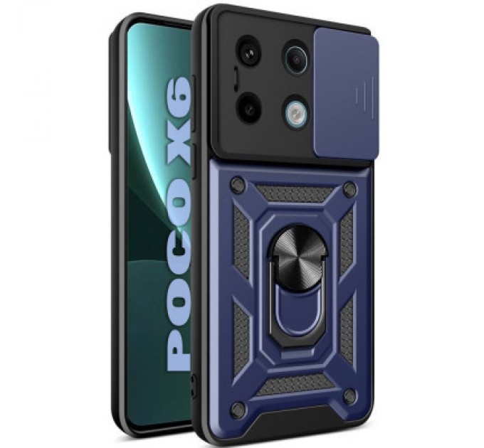 BeCover Чохол до мобільного телефона BeCover Military Poco X6 Blue (711007)