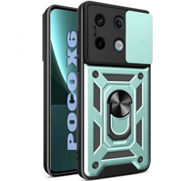BeCover Чохол до мобільного телефона BeCover Military Poco X6 Dark Green (711008)