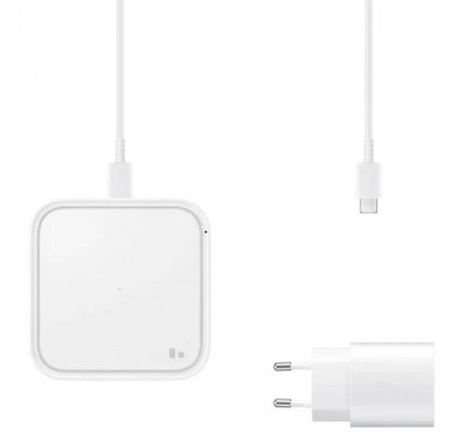 Samsung Зарядний пристрій Samsung 15W with Power Adaptor White (EP-P2400TWEGEU)
