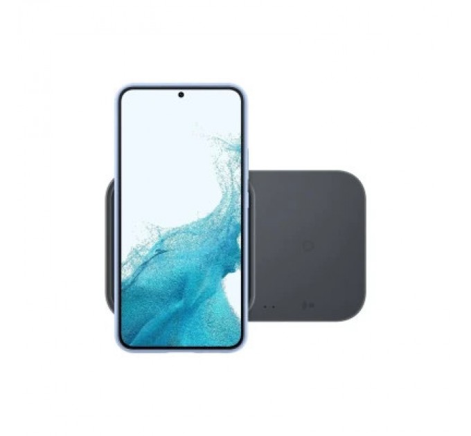 Samsung Зарядний пристрій Samsung Duo 15W Grey (EP-P5400BBEGEU)