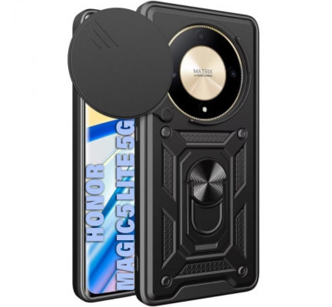 BeCover Чохол до мобільного телефона BeCover Military Honor Magic5 Lite 5G Black (710996)
