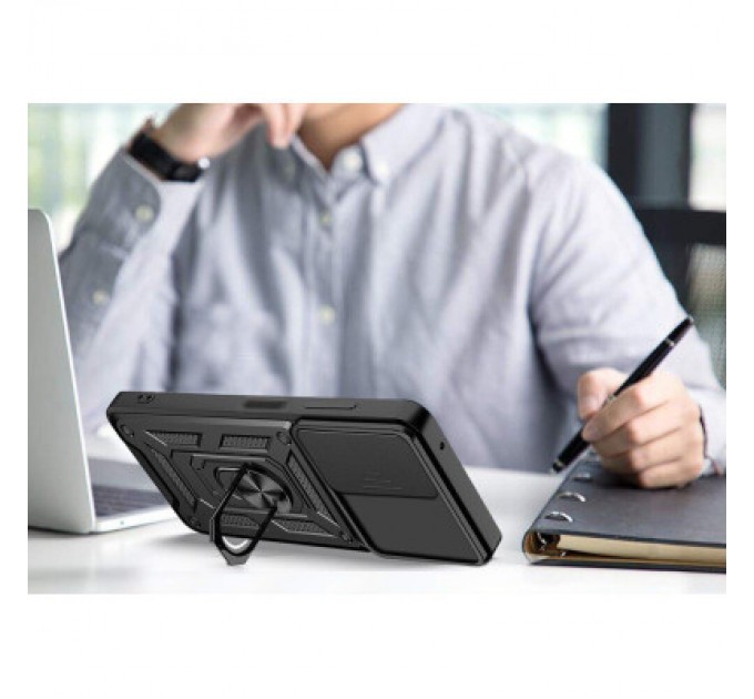 BeCover Чохол до мобільного телефона BeCover Military Infinix Hot 40i (X6528B) Black (710673)