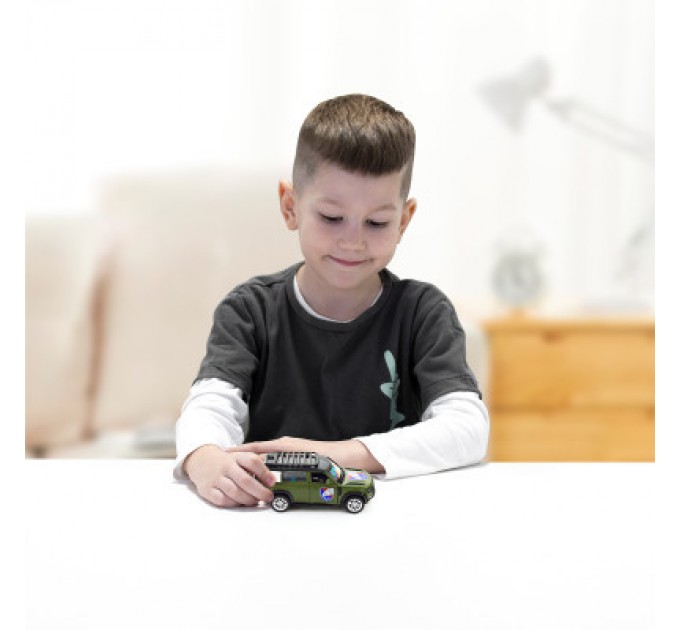 TechnoDrive Машина TechnoDrive Автомодель серії Шеврони Героїв - Land Rover Defender 110 - 25 ОПДБр (250289M)