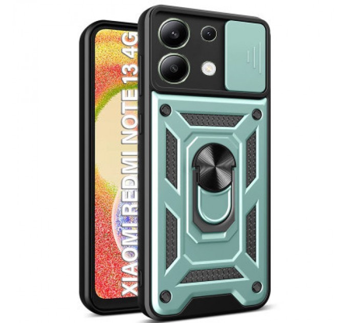 BeCover Чохол до мобільного телефона BeCover Military Xiaomi Redmi Note 13 4G Dark Green (710691)