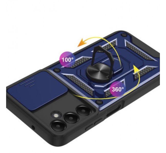 BeCover Чохол до мобільного телефона BeCover Military Samsung Galaxy A25 5G SM-A256 Blue (711011)